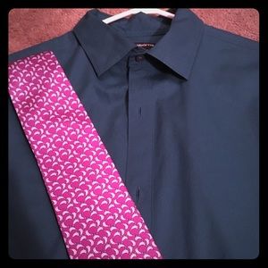 Men’s tie-Dolphin 🐬 print -purple and blue !